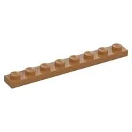 Plate 1 x 8, Medium Nougat