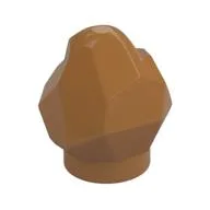 Rock 1 1/3 x 1 1/3 x 1, Medium Nougat