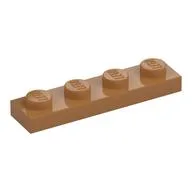 Plate 1 x 4, Medium Nougat