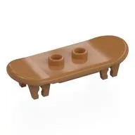 Sports Skateboard with Trolley Wheel Holders, Medium Nougat