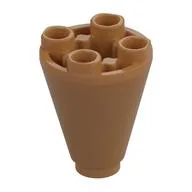 Cone 2 x 2 x 2 Inverted, Medium Nougat