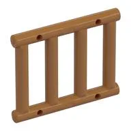 Bar 1 x 4 x 3 [End Tabs], Medium Nougat