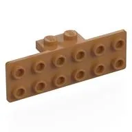 Bracket 1 x 2 - 2 x 6, Medium Nougat