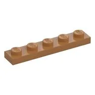 Plate 1 x 5, Medium Nougat