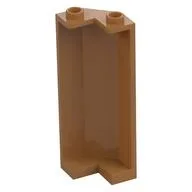 Panel 2 x 2 x 5 Corner, Medium Nougat