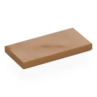 Tile 2 x 4 with Groove, Medium Nougat