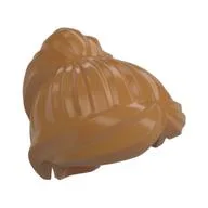 Hair Ponytail and Swept Sideways Fringe, Medium Nougat