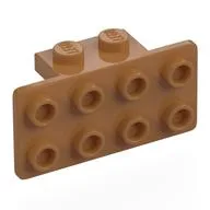 Bracket 1 x 2 - 2 x 4, Medium Nougat