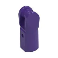 Bar Holder with Hole and Bar Handle, Dark Purple