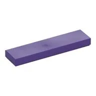 Tile 1 x 4 with Groove, Dark Purple