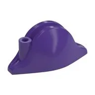 Hat Pirate Bicorne (Admiral), Dark Purple