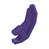 Animal / Creature Body Part, Claw with Clip, Dark Purple