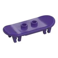 Sports Skateboard with Trolley Wheel Holders, Dark Purple