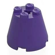 Cone 3 x 3 x 2, Dark Purple