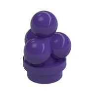 Food Ice Cream Scoops, Dark Purple
