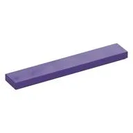 Tile 1 x 6 with Groove, Dark Purple