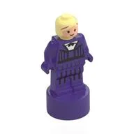 Minifig Trophy Statuette, Enid Sinclair Print, Dark Purple
