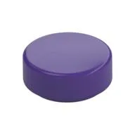 Tile Round 1 x 1, Dark Purple