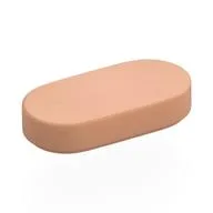 Tile Round 1 x 2, Nougat