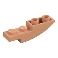Brick Curved Inverted 4 x 1, Nougat