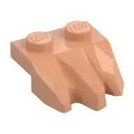 Plate Special 2 x 3 with Rocks, Nougat