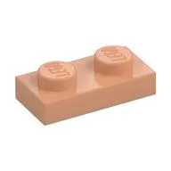 Plate 1 x 2, Nougat