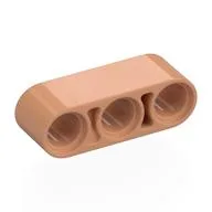 Technic Beam 1 x 3 Thick, Nougat
