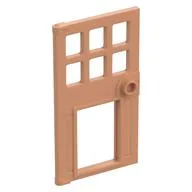 Door 1 x 4 x 6 with Pet Door, Nougat
