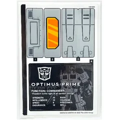 Sticker Sheet for Set 10302-1, [No Color/Any Color]
