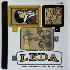 Sticker Sheet 1 for Set 21335-1, [No Color/Any Color]