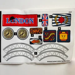Sticker Sheet for Set 40569-1, [No Color/Any Color]