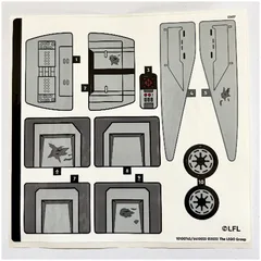 Sticker Sheet for Set 75337-1, [No Color/Any Color]