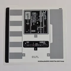 Sticker Sheet for Set 75355-1, [No Color/Any Color]