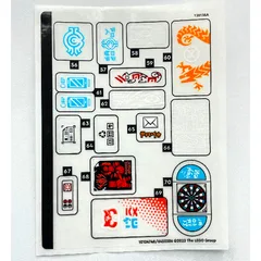 Sticker Sheet 3 for Set 71799-1, [No Color/Any Color]