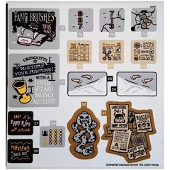 Sticker Sheet 2 for Set 76417-1, [No Color/Any Color]