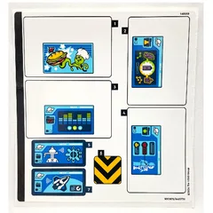 Sticker Sheet for Set 60434-1, [No Color/Any Color]