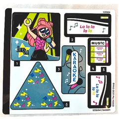 Sticker Sheet for Set 42610-1, [No Color/Any Color]