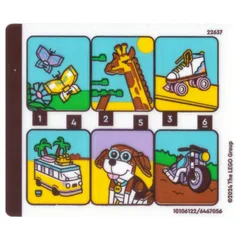 Sticker Sheet for Set 31147-1, [No Color/Any Color]