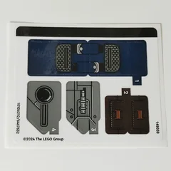 Sticker Sheet for Set 76282-1, [No Color/Any Color]