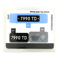 Sticker Sheet for Set 76424-1, [No Color/Any Color]