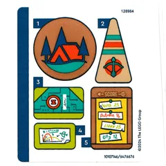 Sticker Sheet for Set 42622-1, [No Color/Any Color]