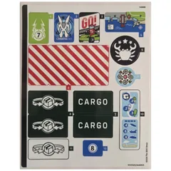 Sticker Sheet for Set 60422-1, [No Color/Any Color]