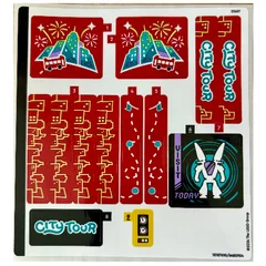 Sticker Sheet for Set 60407-1, [No Color/Any Color]