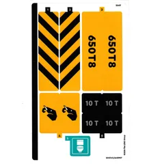 Sticker Sheet for Set 60409-1, [No Color/Any Color]