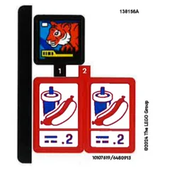 Sticker Sheet for Set 60440-1, [No Color/Any Color]