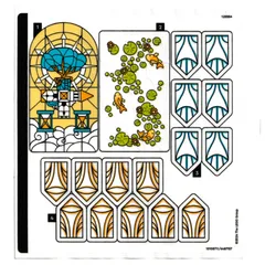 Sticker Sheet 1 for Set 71486-1, [No Color/Any Color]