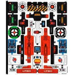 Sticker Sheet for Set 42180-1, [No Color/Any Color]