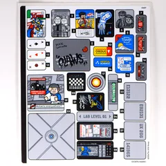 Sticker Sheet 1 for Set 76294-1, [No Color/Any Color]