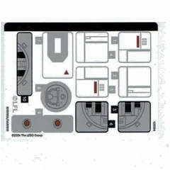 Sticker Sheet for Set 75393-1, [No Color/Any Color]