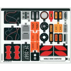 Sticker Sheet 1 for Set 76328-1, [No Color/Any Color]